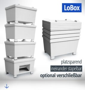 gfk streugutbehaelter lobox Streugutbehälter